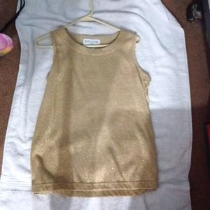 Bob Mackie studio sleeveless top